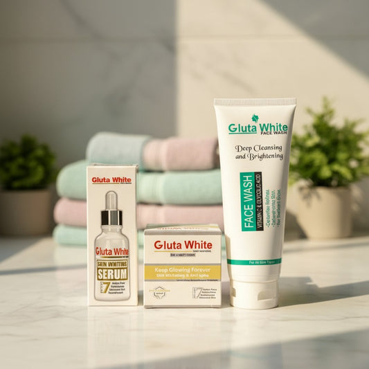 2in1 Deal Gluta Facewash 100ml & Gluta Serum 30ml – Skin Brightening