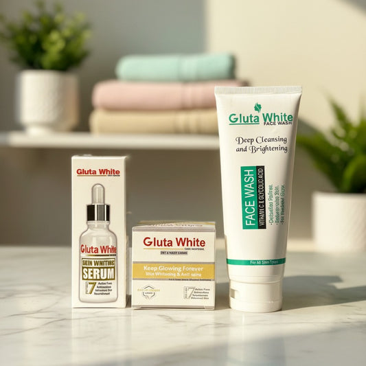 2in1 Deal Gluta Facewash 100ml & Gluta Serum 30ml – Skin Brightening