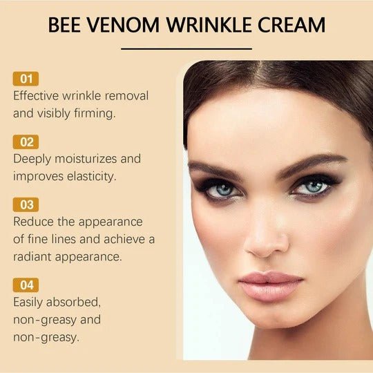 Bee Venom Face Cream – Whitening, Anti - Aging & Deep Hydration (30ml) - Glowndeals