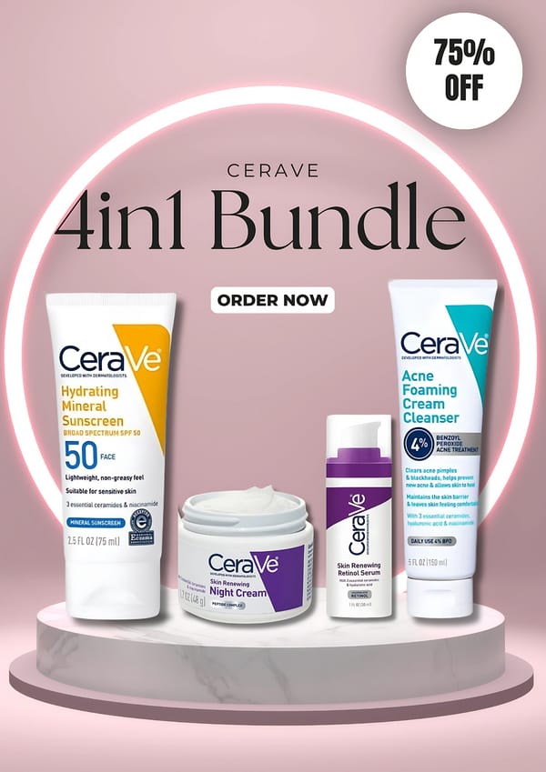 CeraVe 4 in 1 Skincare Kit - Glowndeals