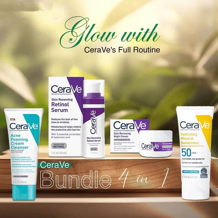 CeraVe 4 in 1 Skincare Kit - Glowndeals