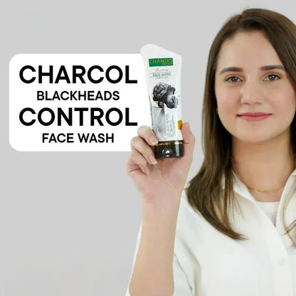 CHANDO Naturals Foaming Face Wash Charcoal – Deep Cleansing & Blackhead Contro - Glowndeals