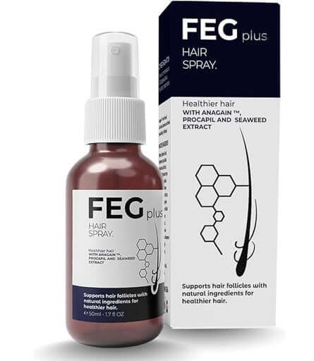 FEG PLUS Beard & Hair Growth Serum Spray - Glowndeals
