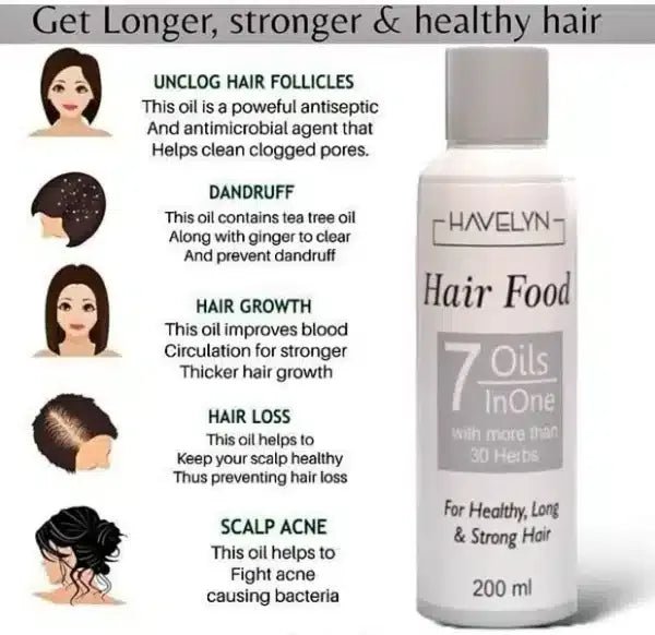 Hair Food Oil For Hair - Glowndeals