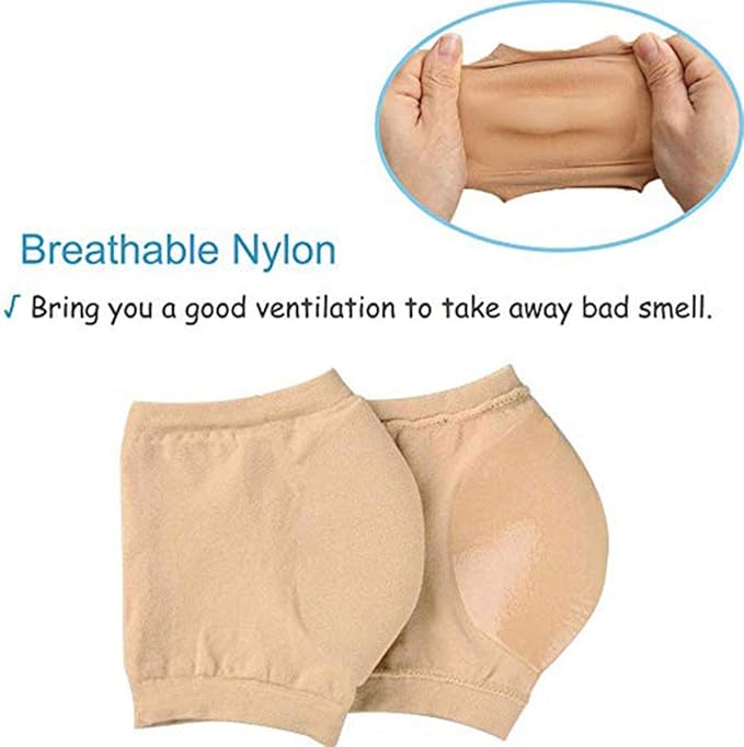 Moisturizing Silicone Gel Heel Socks - Glowndeals