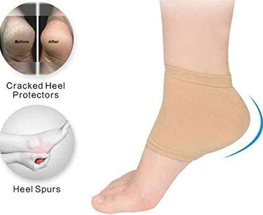 Moisturizing Silicone Gel Heel Socks - Glowndeals
