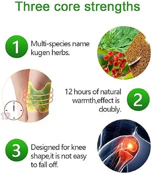 pack of 12 Knee Pain Relief Patch - Glowndeals