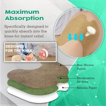 pack of 12 Knee Pain Relief Patch - Glowndeals
