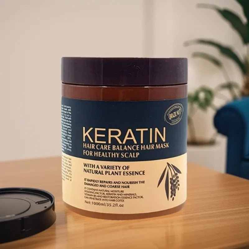 Sealed Packed | Keratin Hair Mask | Healthy Hair 500ml - Glowndeals