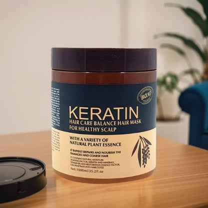 Sealed Packed | Keratin Hair Mask | Healthy Hair 500ml - Glowndeals