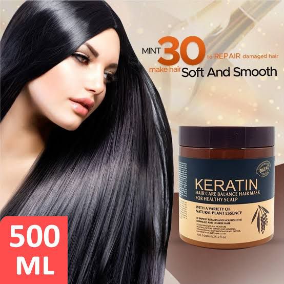 Sealed Packed | Keratin Hair Mask | Healthy Hair 500ml - Glowndeals