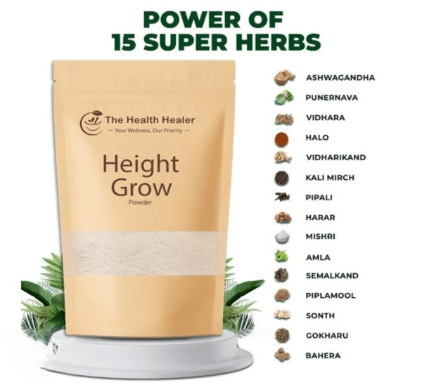The Health Healer Height Grow Powder - Glowndeals